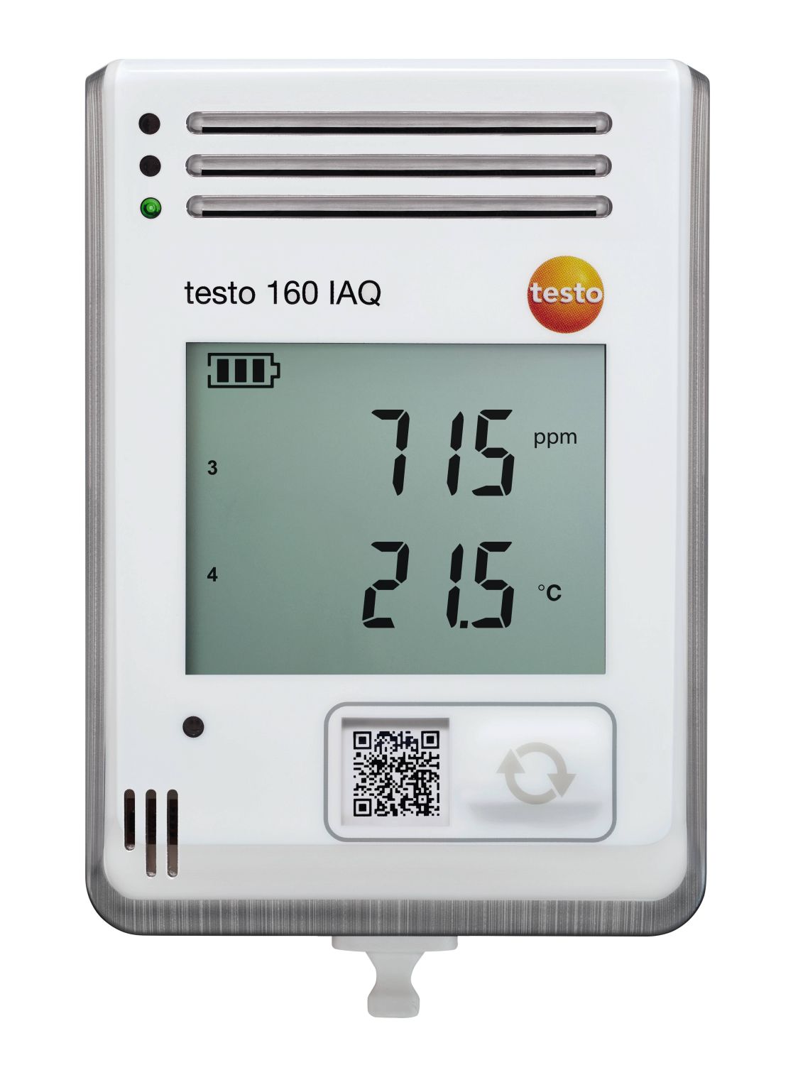 testo160IAQ无线数据记录仪-监测并记录温度、湿度、二氧化碳和大气压力