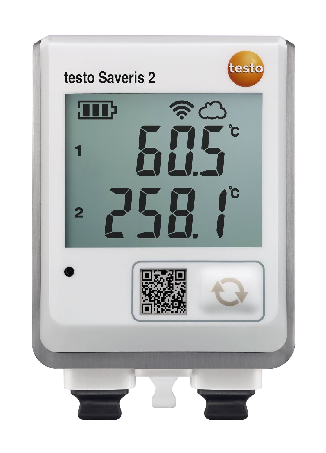 testoSaveris2-T3WiFi温度记录仪-两个外置温度探头插口