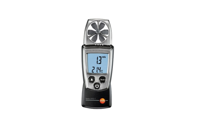 德图 testo 410-1 叶轮风速测量仪风速计风速空气温度测量仪