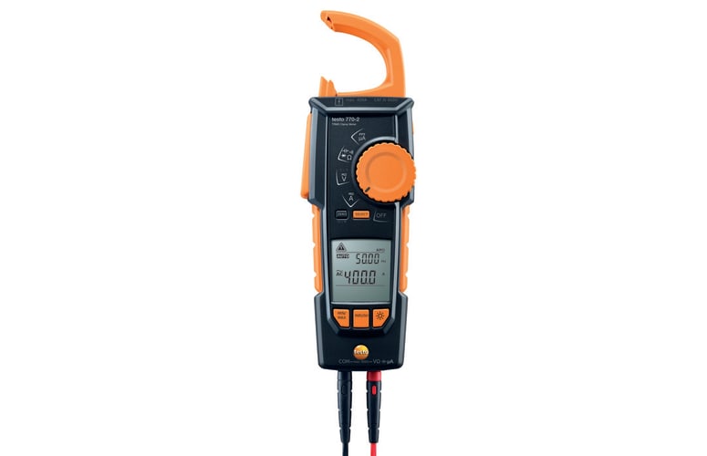 德图 testo770-2 真有效值交直流钳形表的测量范围
